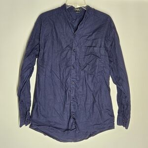 Vintage Stefano Blue Casual Button Down Shirt
